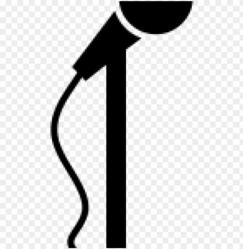 drawn microphone transparent PNG Graphic Isolated on Clear Background Detail