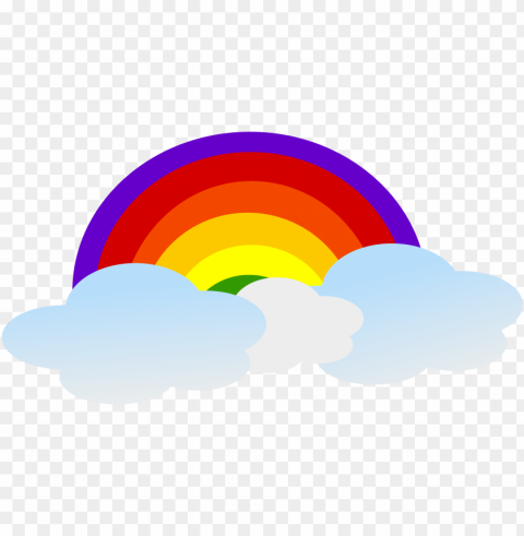 drawn rainbow cloud - animated pictures of rainbows PNG Image Isolated with HighQuality Clarity