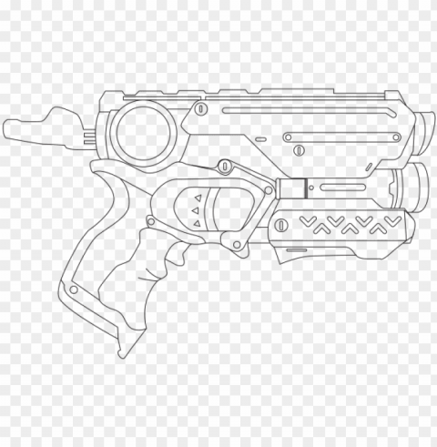 drawn rifle nerf gun - technical drawi Clear PNG pictures package PNG transparent with Clear Background ID 89c3ad86