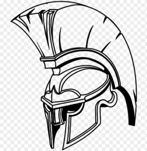 drawn warrior roman soldier - roman helmet coloring page PNG Image Isolated with Transparent Detail