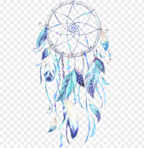 dream catcher dinner sets - never stop dreaming dreamcatcher Isolated Design Element on Transparent PNG