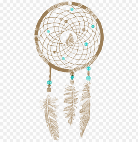dream catcher with background Transparent PNG Isolated Graphic Design