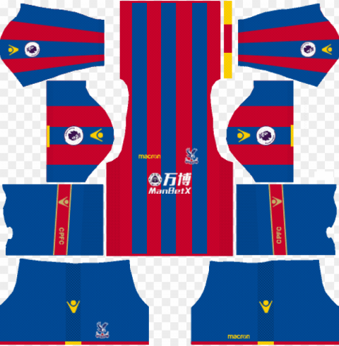 dream league soccer crystal palace fc kits and logos - dream league soccer kits crystal palace ClearCut Background Isolated PNG Art
