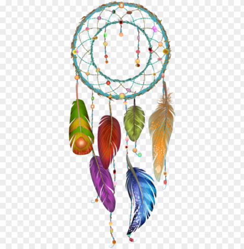 dreamcatcher clip art image - colorful dream catcher stock ClearCut Background PNG Isolation