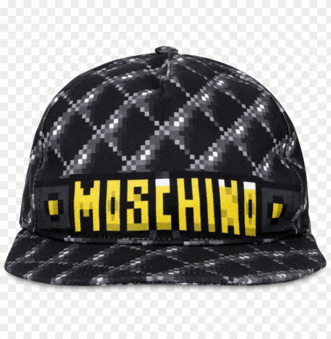 dress like one of the sims with moschino's latest collaboration - baseball ca PNG files with transparent backdrop