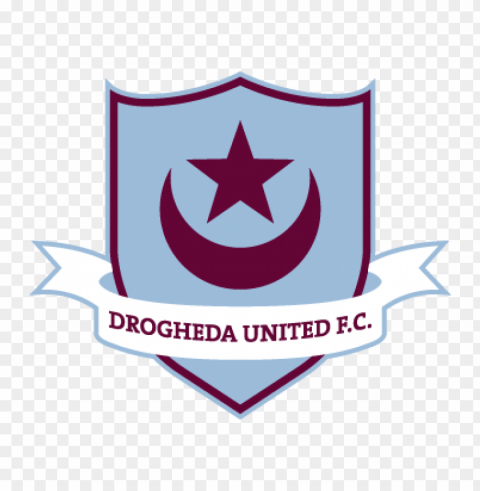 drogheda united fc current vector logo PNG transparent design