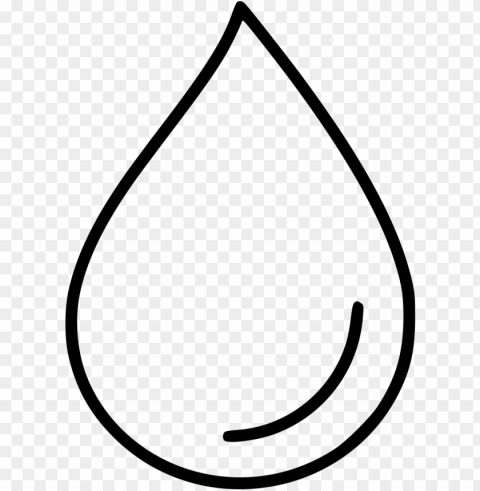 drop droplet rain tear water comments - water drop drawing Isolated Design Element on PNG