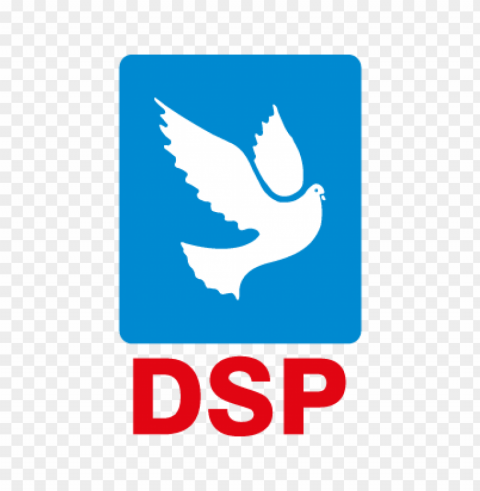 dsp vector logo Transparent PNG Isolated Object