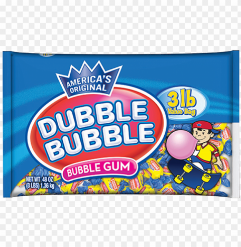 dubble bubble original twist bubble gum for fresh candy - dubble bubble gum Isolated Character in Transparent PNG Format