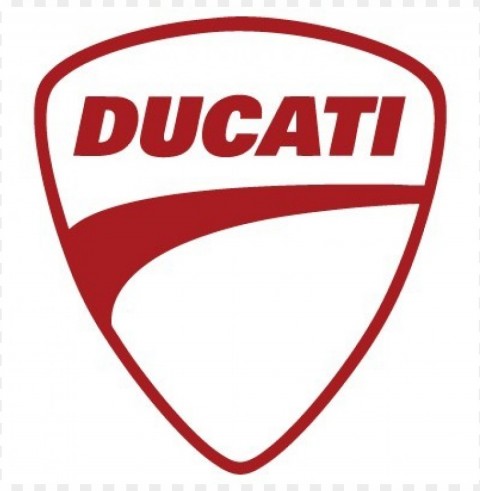 ducati flat logo vector Transparent PNG pictures for editing