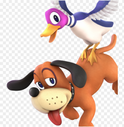 duck hunt duo daisy kirby king dedede and wolf in - super smash bros ultimate characters PNG Image Isolated with Transparency