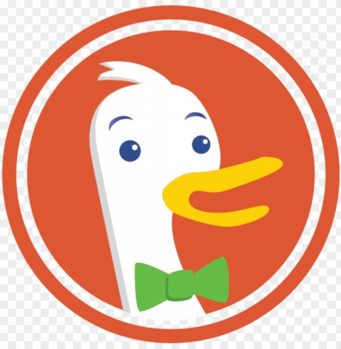 Duckduckgo Logo Isolated Graphic On HighQuality Transparent PNG