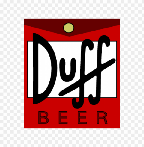 duff beer logo vector free download Isolated Icon on Transparent PNG