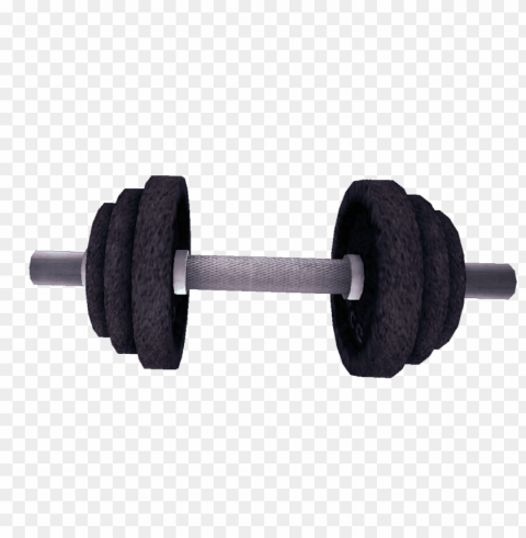 dumbbell Clear Background Isolation in PNG Format