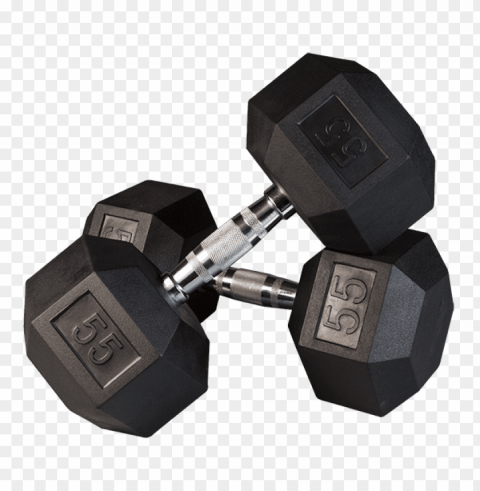 dumbbell Clear Background PNG Isolated Subject