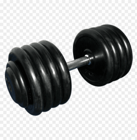 dumbbell Clear Background PNG Isolation