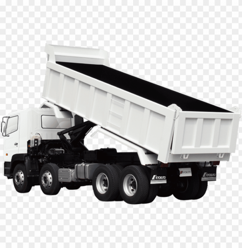 dump truck Transparent Background PNG Isolated Item