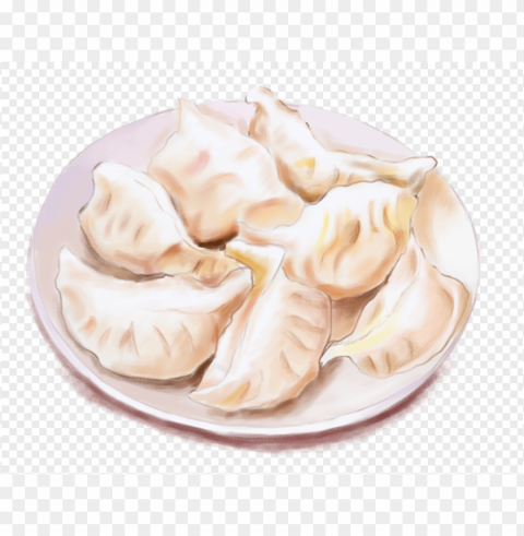 dumplings food free PNG for digital art