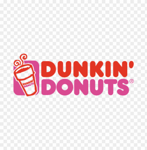 dunkin donuts eps vector logo free download Isolated Design Element in HighQuality PNG