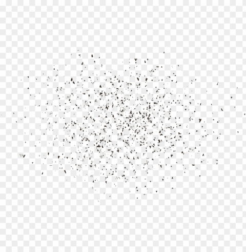 dust dirt Isolated Character on Transparent Background PNG
