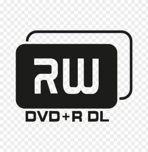dvdr dl vector logo ClearCut Background PNG Isolated Element