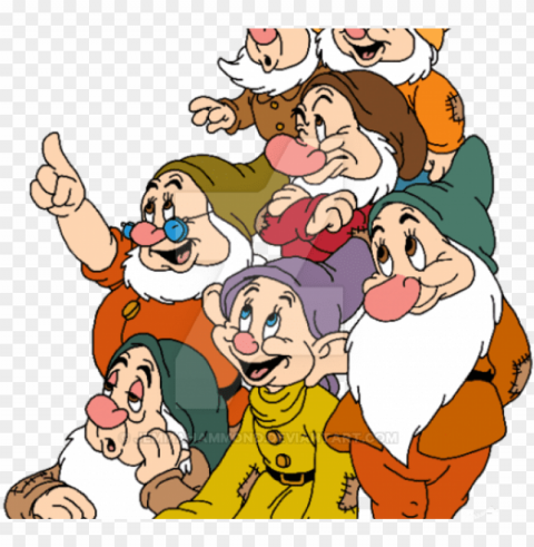 dwarf transparent images - white and the seven dwarfs PNG with clear transparency