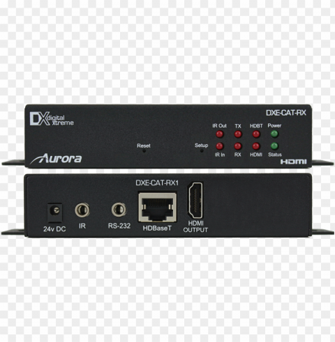 dxe cat rx1 fb direct front with ears - aurora multimedia 230' 4k digital xtreme hdmi hdbaset Clear PNG images free download