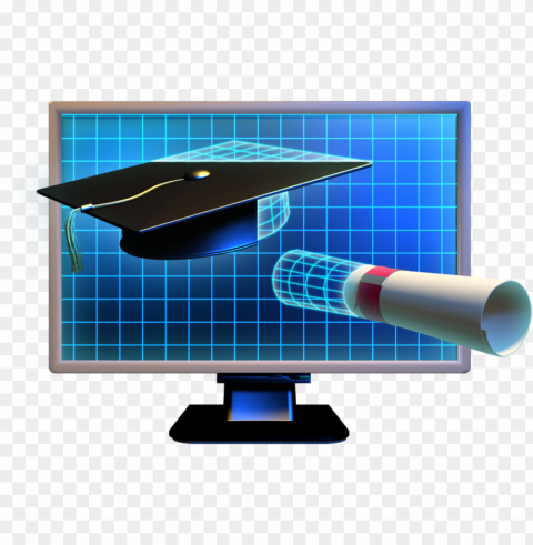e-learning transparent - computer monitor Clear background PNG images bulk