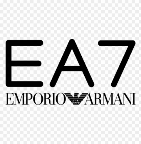 ea7 emporio armani italy vector logo PNG transparent graphics bundle
