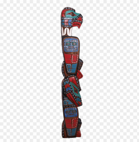 eagle and raven totem side view Transparent PNG Isolated Graphic Detail