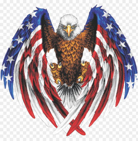 eagle logo - american flag eagle PNG Image with Transparent Cutout