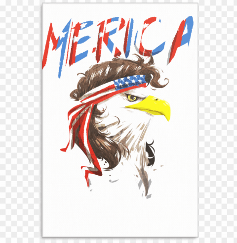 eagle mullet merica american usa 4th of july freedom - eagle 4th of july art PNG cutout