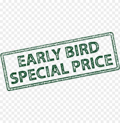 early bird tickets now on sale Isolated Subject with Clear Transparent PNG