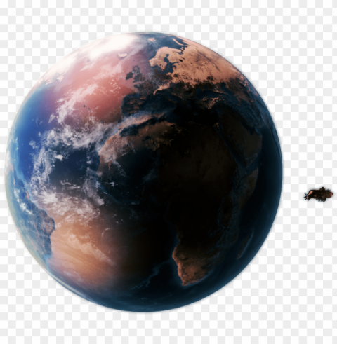 Earth - Earth From Space Clear Background Isolated PNG Object