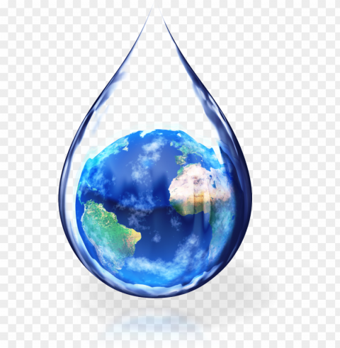 earth free - water drop earth PNG transparent designs for projects