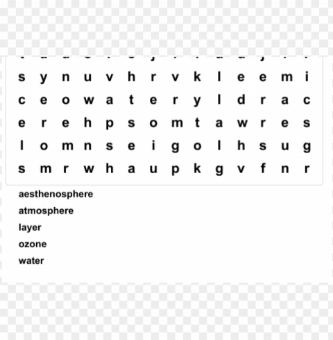 earth word list 1 word search puzzle for 10th grade - color web icons PNG graphics