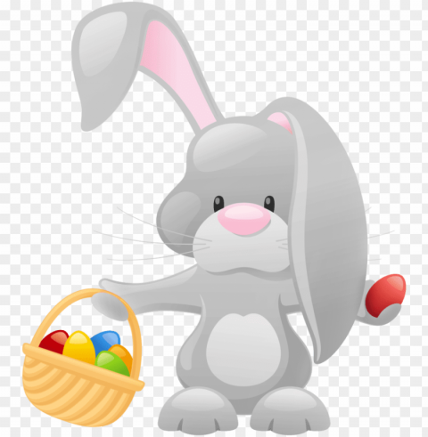 easter bunny clipart march - easter Isolated Graphic on Clear Background PNG