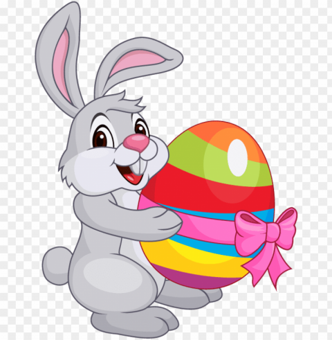 easter bunny - easter bunny pictures cartoo Clean Background Isolated PNG Art