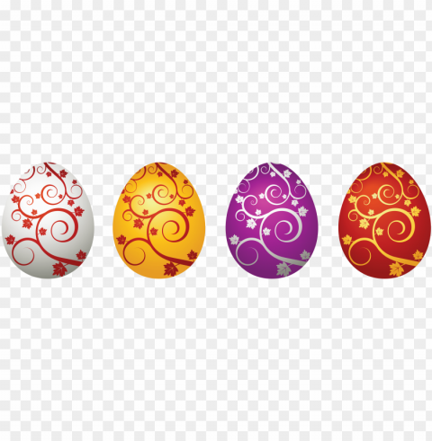 easter egg clipart HighQuality PNG Isolated on Transparent Background