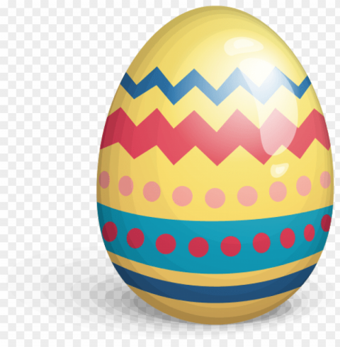 easter egg yellow High-resolution transparent PNG images set
