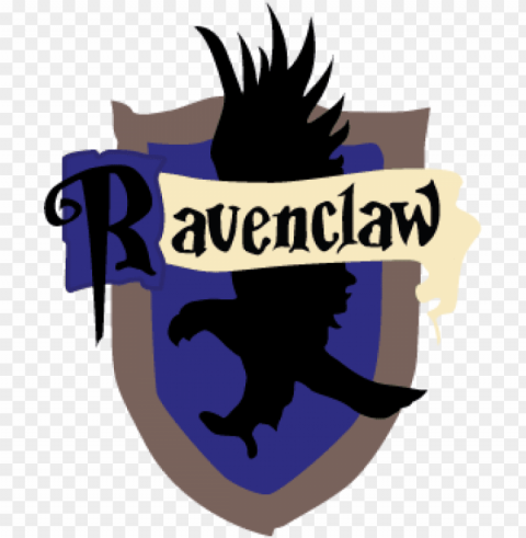 easy ravenclaw crest Transparent PNG Isolated Object with Detail