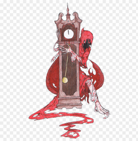 ebony clock by blackfire64 on deviantart - masque of the red death clock drawi PNG files with alpha channel assortment PNG transparent with Clear Background ID 634bd14b