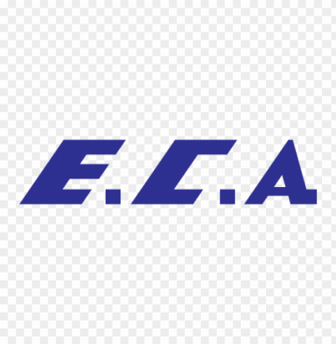 eca eps logo vector free Transparent PNG Image Isolation