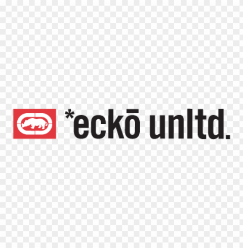 ecko unltd clothing logo vector CleanCut Background Isolated PNG Graphic