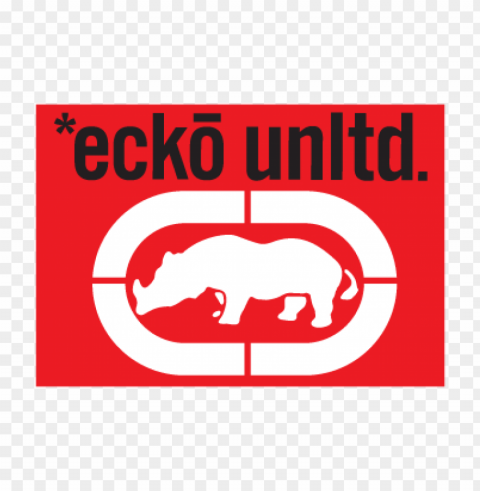 ecko unltd eps logo vector free Transparent PNG Object with Isolation