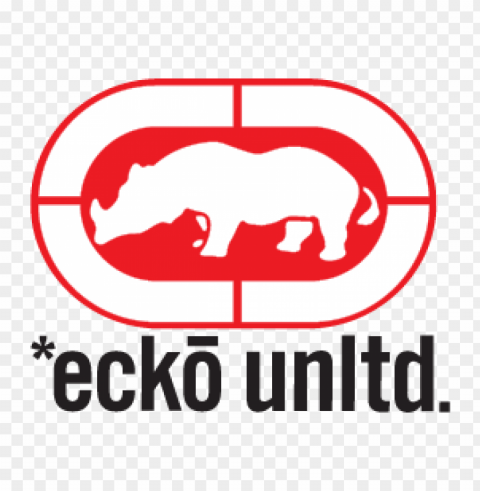 ecko unltd logo vector download free Transparent Background PNG Isolated Illustration