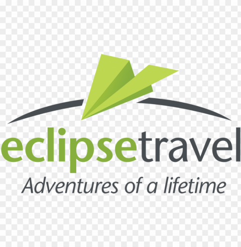 eclipse travel logo large - graphic desi Transparent Background Isolated PNG Character