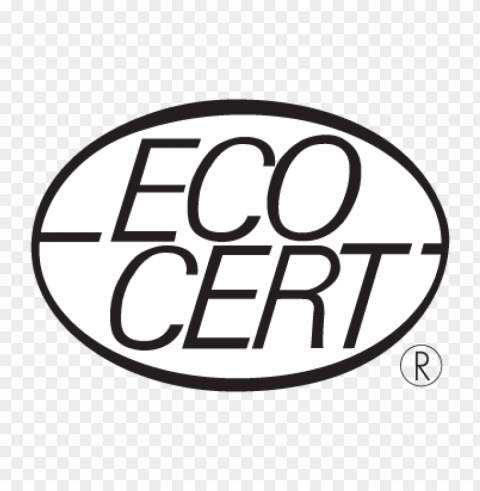 ecocert logo vector free Transparent PNG image