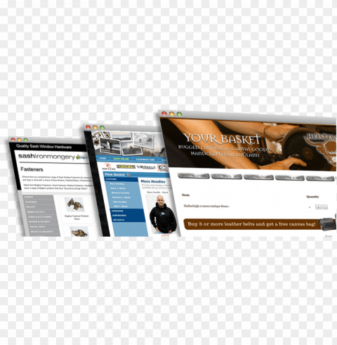 ecommerce website design - website PNG Graphic with Clear Background Isolation
