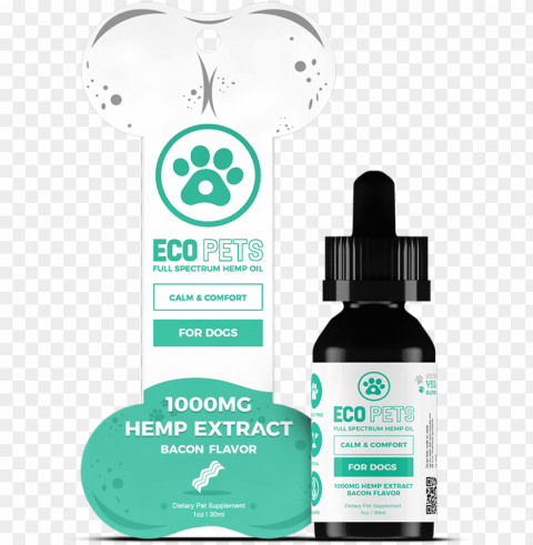 ecopets - cbd drip eco pets Isolated Illustration on Transparent PNG